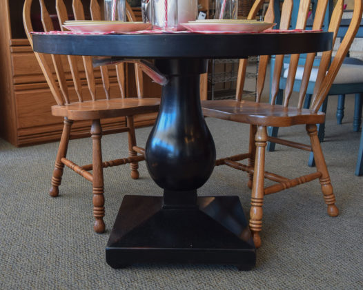 Oak Windsor Back Chair Set (4) - Image 2