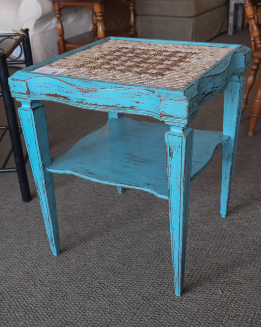 Shabby Chic Mosaic End Table - Image 2