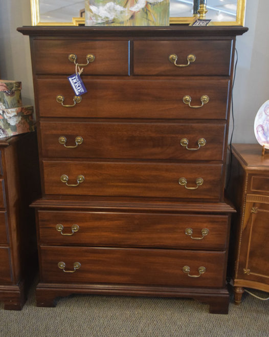 Dark Wood Chest of Drawers