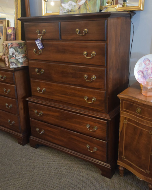 Dark Wood Chest of Drawers New England Home Furniture Consignment