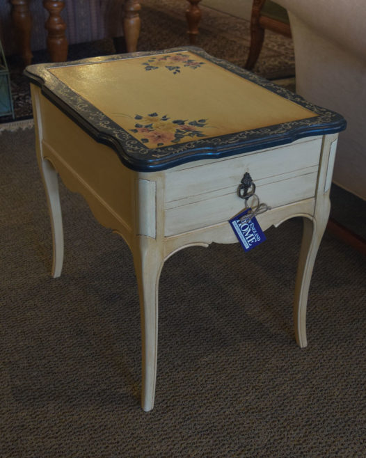 Painted End Table - Image 2