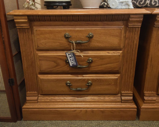 American Drew Oak Nightstand