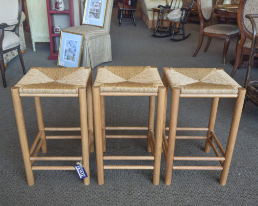 Rush Seat Stool