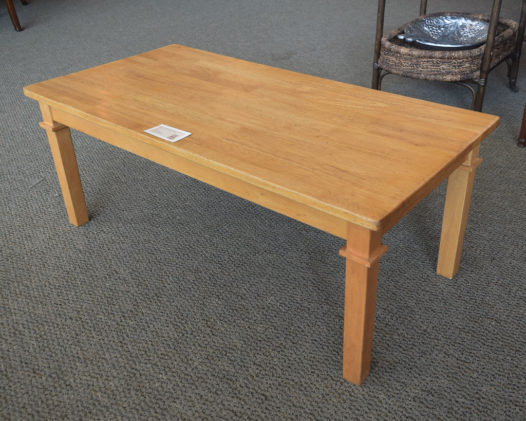 Butcher Block Coffee Table