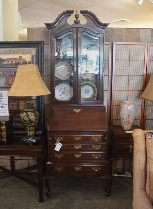 Ethan Allen Secretary Hutch - Image 2