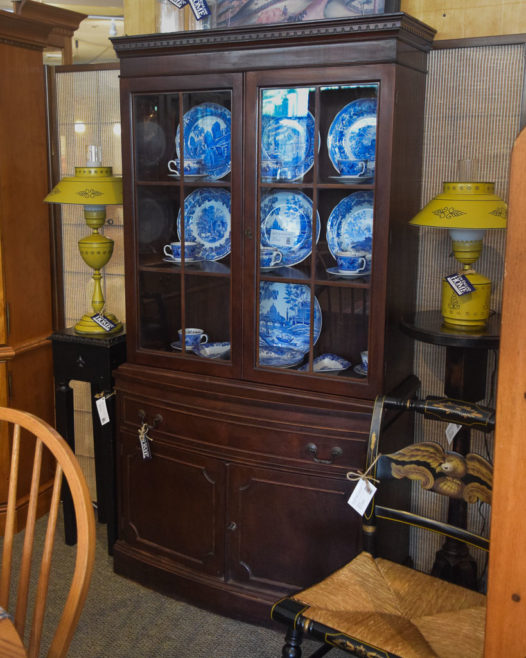 Mahogany China Cabinet