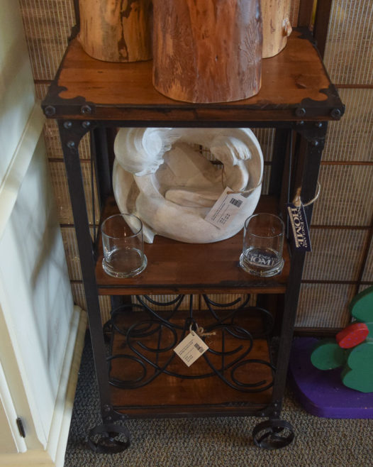 Metal & Wood Cart - Image 3