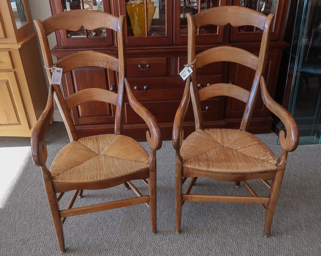 Dining Room Sets With Rush Seats
