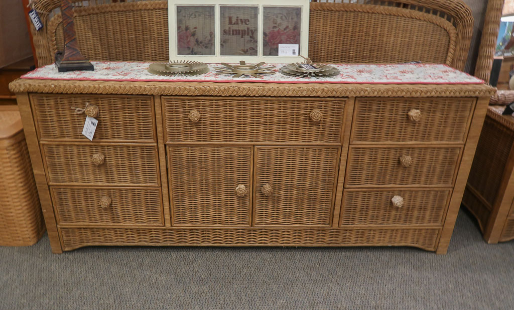 Wicker Dresser New England Home Furniture Consignment