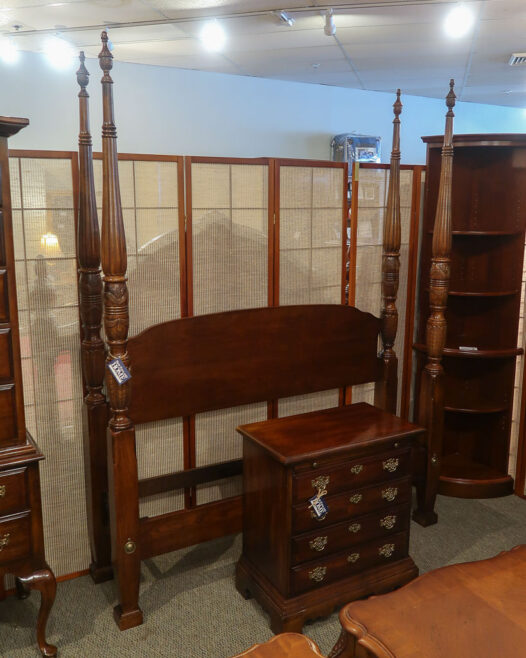 Queen Cherry Poster Bed