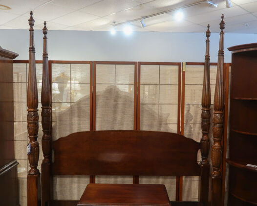 Queen Cherry Poster Bed - Image 2