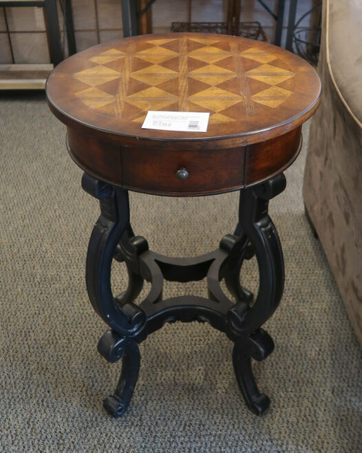 Round Tiered Accent Table