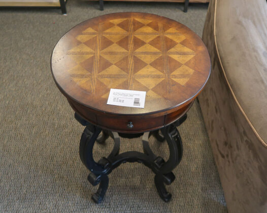 Round Tiered Accent Table - Image 3