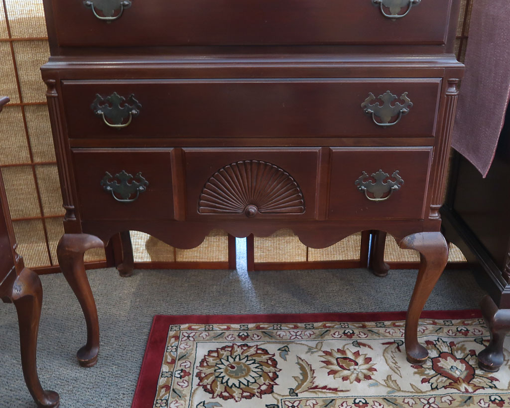 Mahogany Highboy Chest | New England Home Furniture Consignment