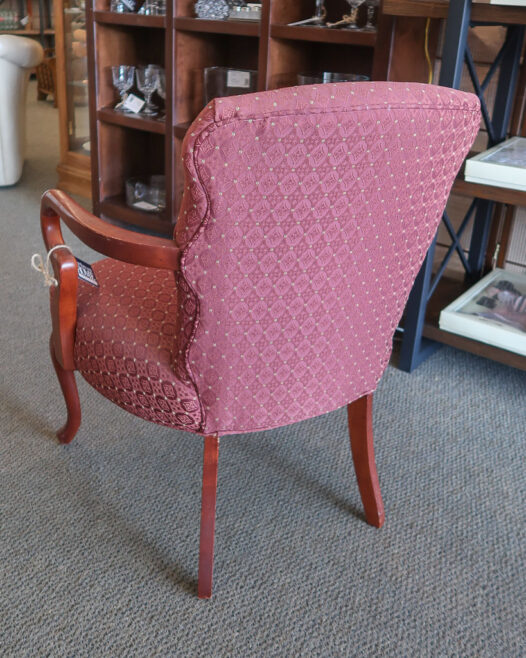 Sam Moore Wine Arm Chair - Image 3