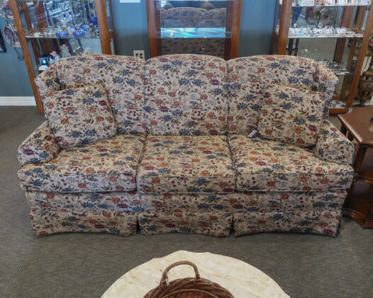 King Hickory Floral Sofa