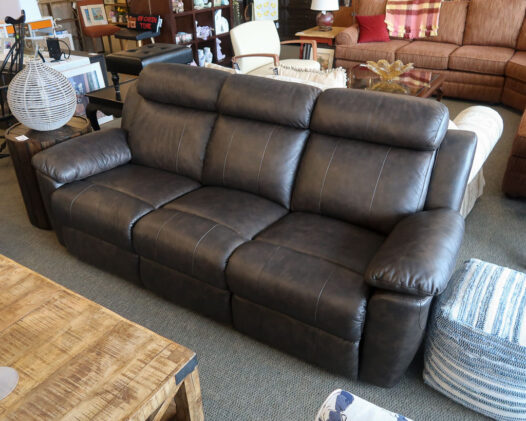 abbyson braxton leather sofa and recliner