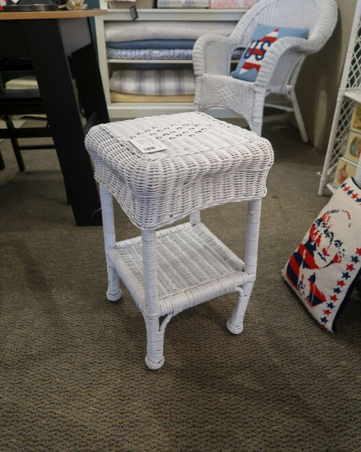Wicker Accent Table