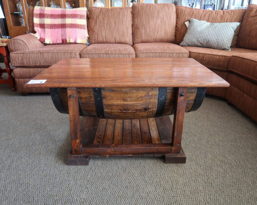 Custom Barrel Coffee Table - Image 3