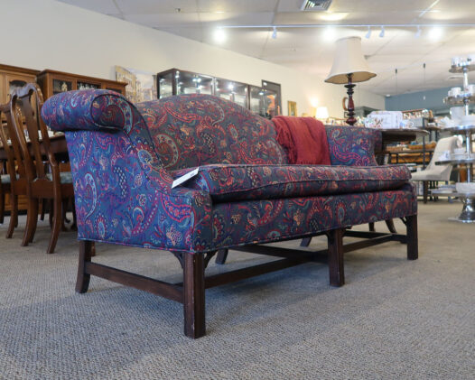 Ethan Allen Camelback Sofa - Image 4