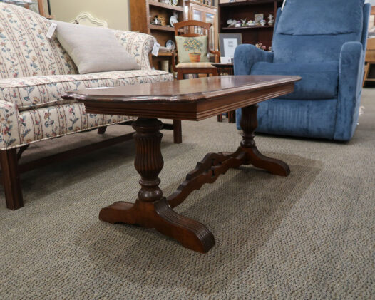 Vintage Coffee Table w/ Inlay - Image 2