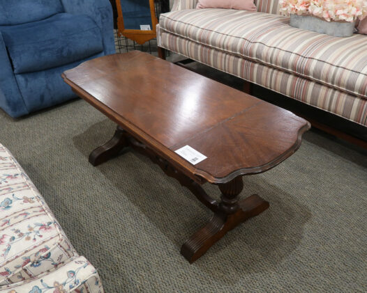 Vintage Coffee Table w/ Inlay - Image 3