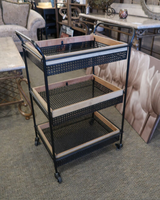 Metal Tiered Cart - Image 2