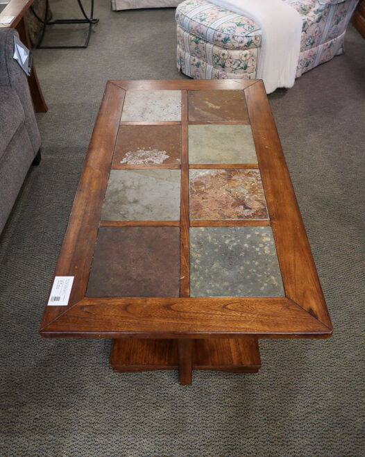 Tile Top Coffee Table/ - Image 3