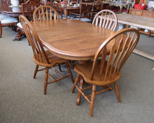Wood 5 Pc Dining Set