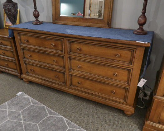 Ethan Allen Dresser & Mirror - Image 2