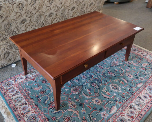 Cherry Two Drawer Coffee Table