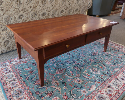 Cherry Two Drawer Coffee Table - Image 3