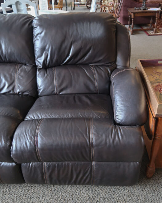 Leather Power Reclining Sofa - Image 3