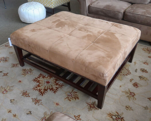 Microsuede Ottoman - Image 2