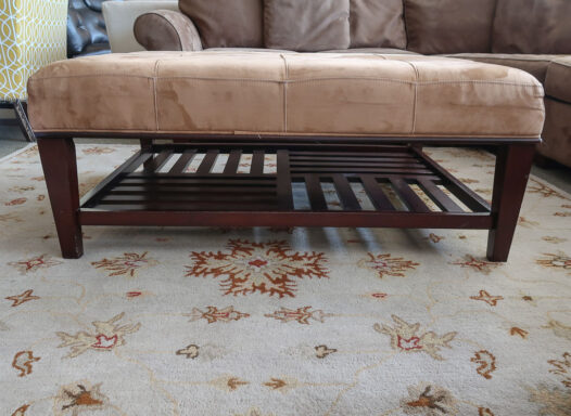 Microsuede Ottoman - Image 3