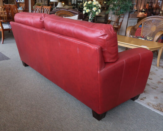 Broyhill Red Sofa - Image 3