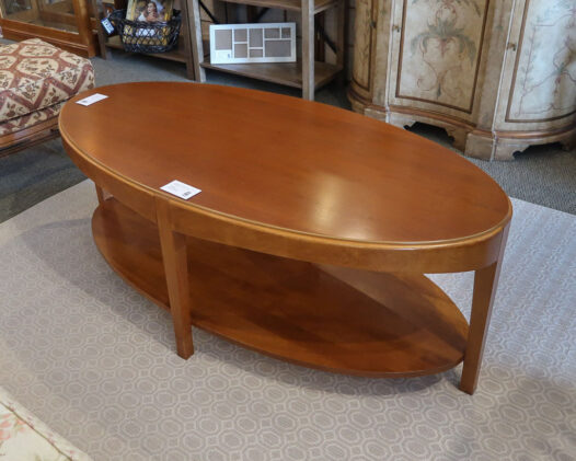 Shermag Oval Coffee Table - Image 2