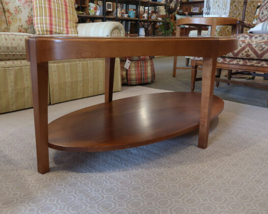 Shermag Oval Coffee Table - Image 3