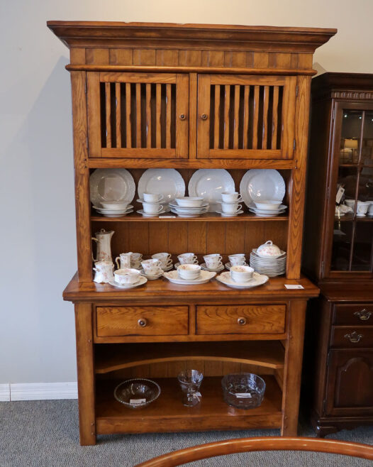 Mission Style Buffet Hutch