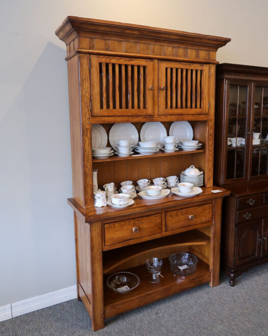 Mission Style Buffet Hutch - Image 2