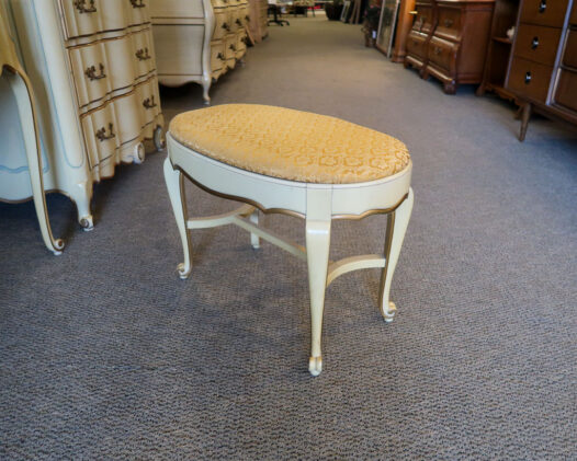 French Provincial Vanity/Stool - Image 3