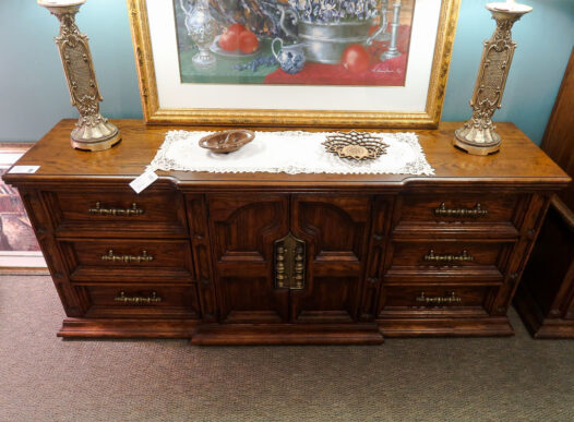 Vintage Oak Dresser - Image 2