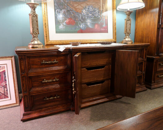 Vintage Oak Dresser - Image 3