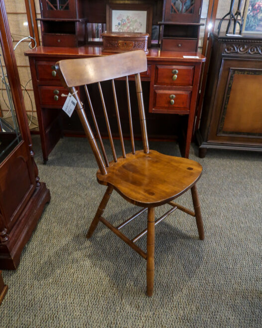 Antique Mahogany Desk/Hutch - Image 5