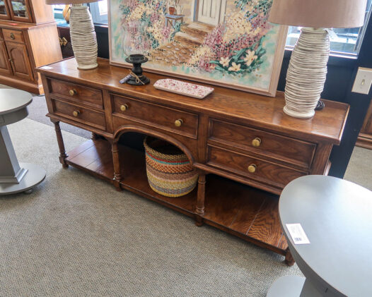 Oak Sideboard with Drawers - Image 2