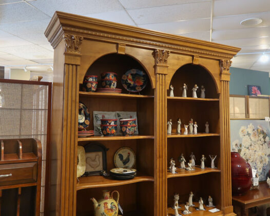 Ethan Allen Double Bookcase - Image 3