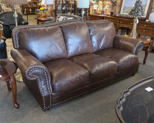 Soft Line Italian Leather Sofa