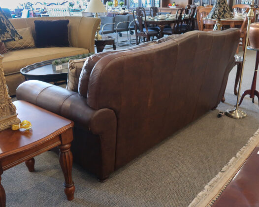 Soft Line Italian Leather Sofa - Image 3