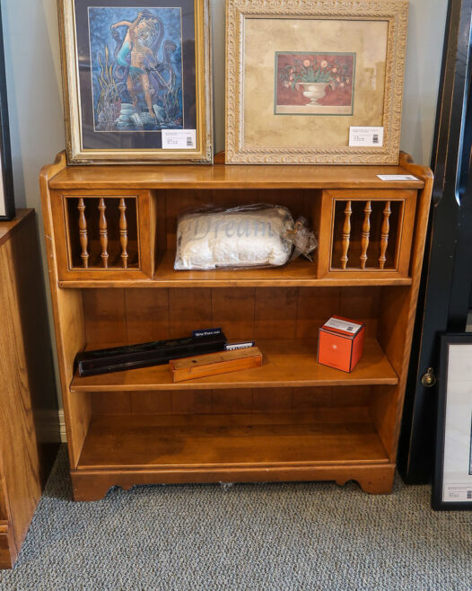 Vintage Maple Bookcase