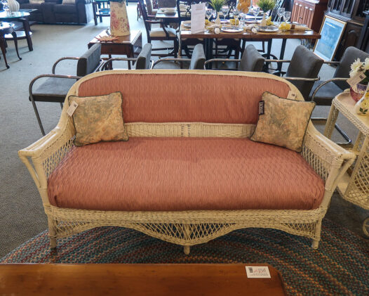 Vintage Wicker Sofa